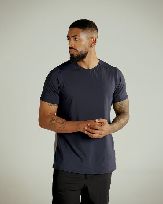 Crimson men short sleeve t shirt Navy