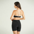Square sport bra Negro