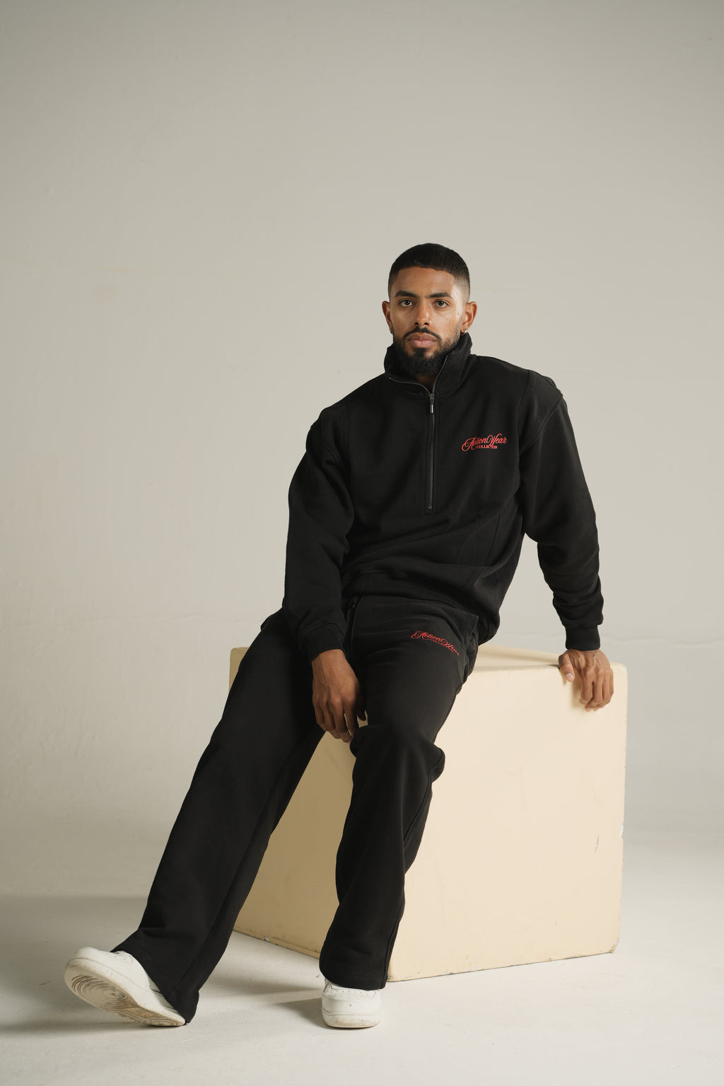 Wellness Pull Over Negro
