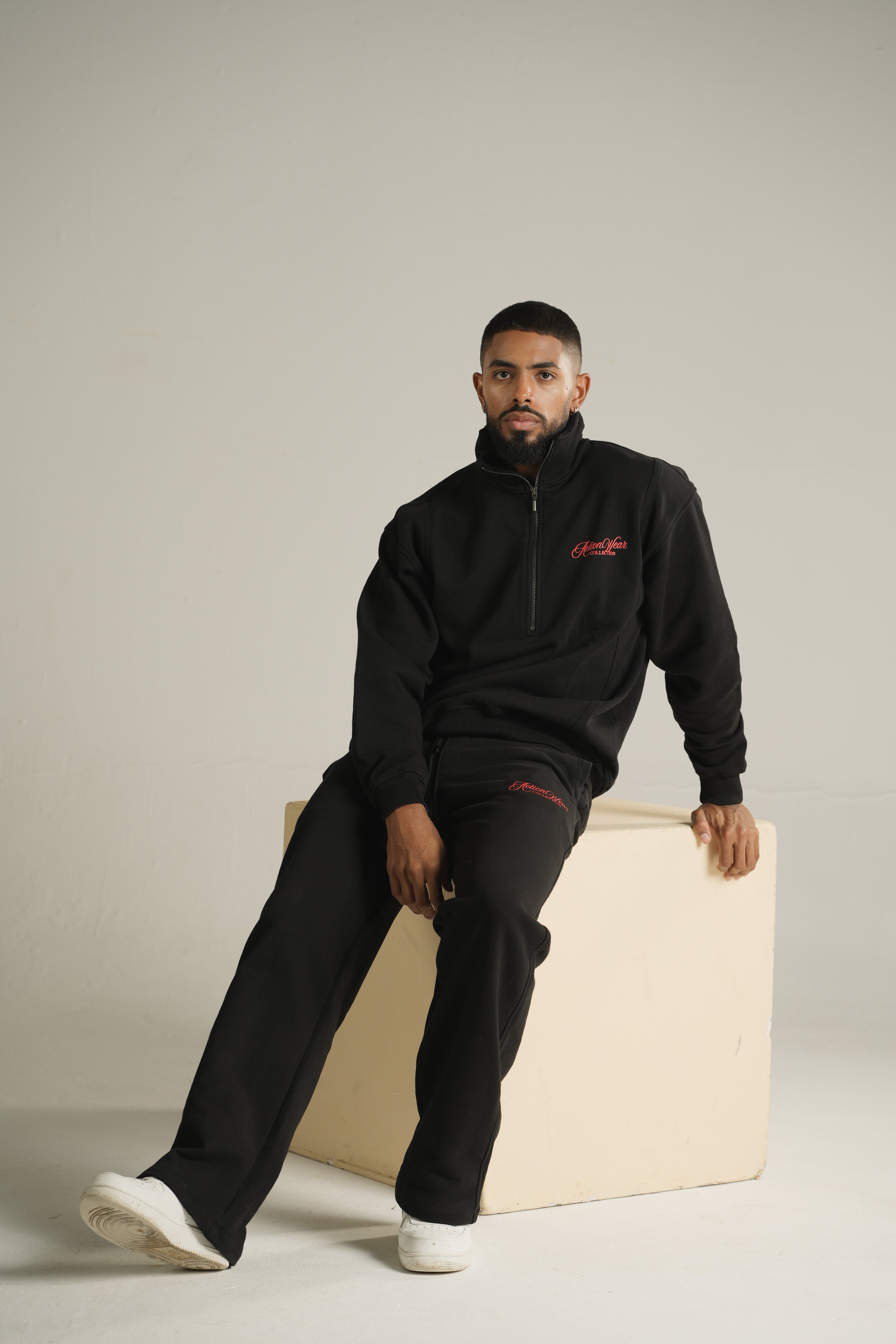 Wellness Pull Over Negro