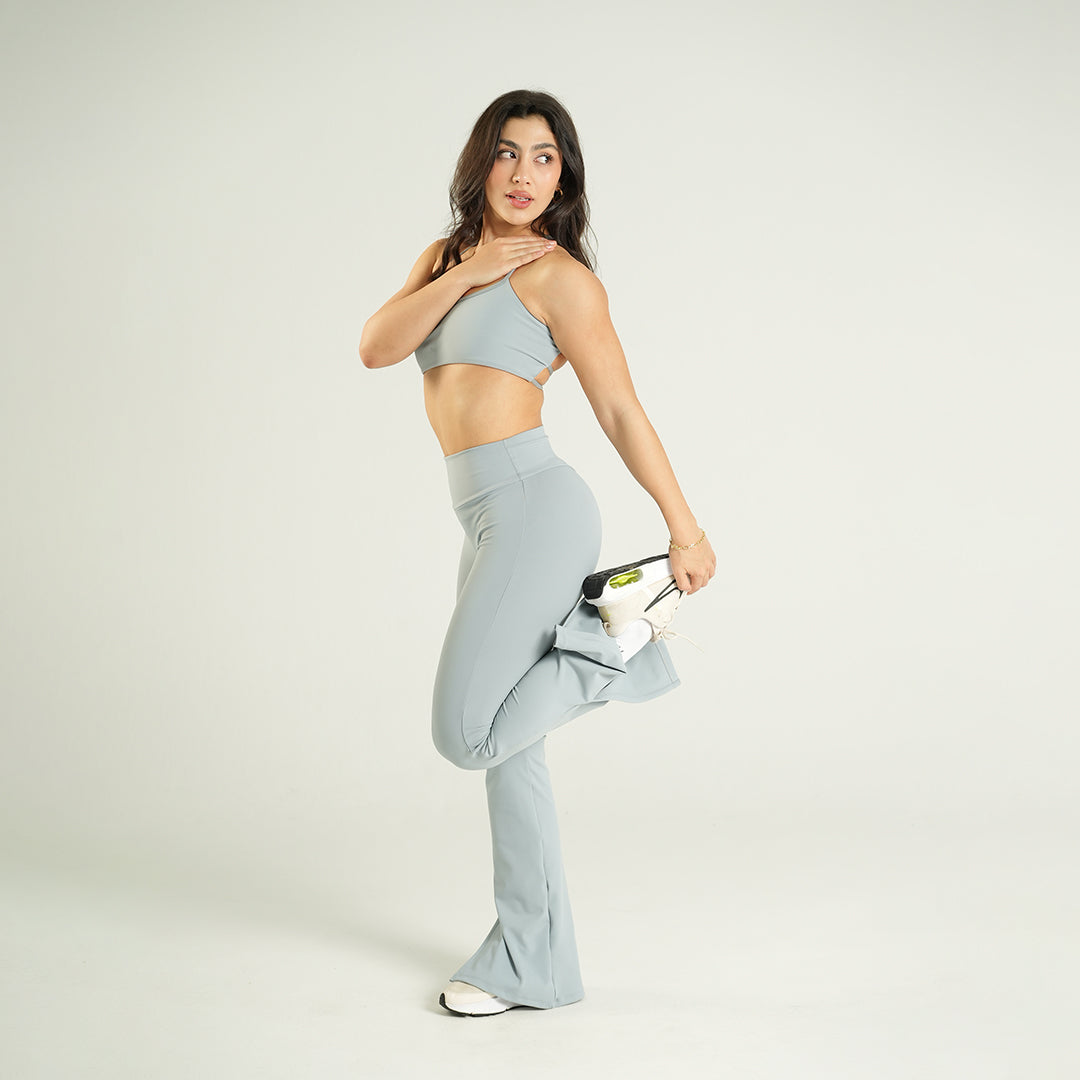High Waist Flare Leggings Sens  Cosmic Grey