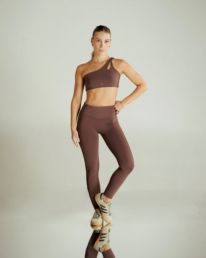 One shoulder sport bra Sens Mousse