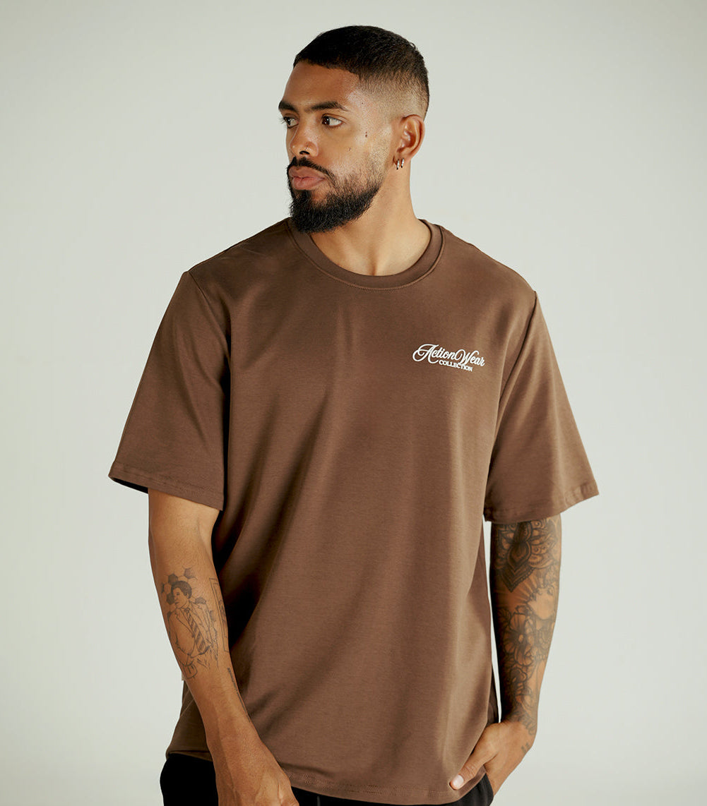 Wenever T shirt Chocolate
