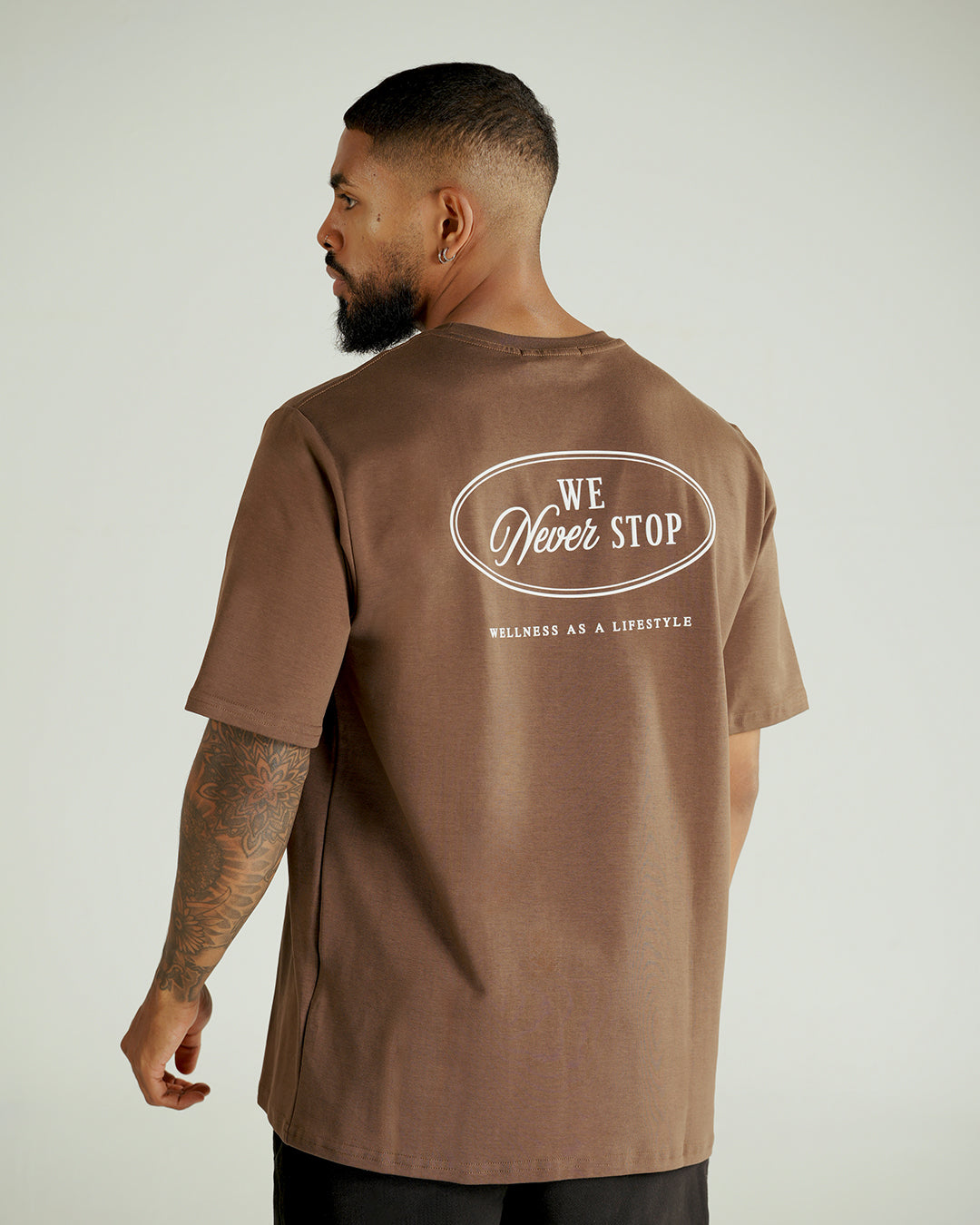 Wenever T shirt Chocolate