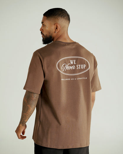 Wenever T shirt Chocolate