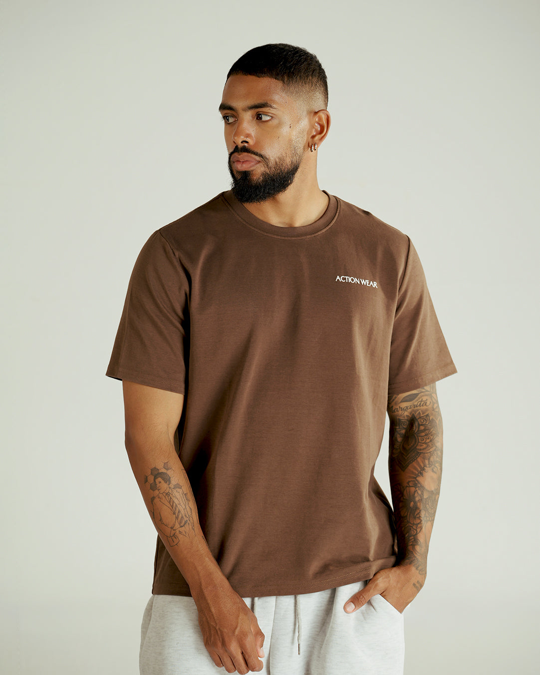 T Shirt AW Chocolate