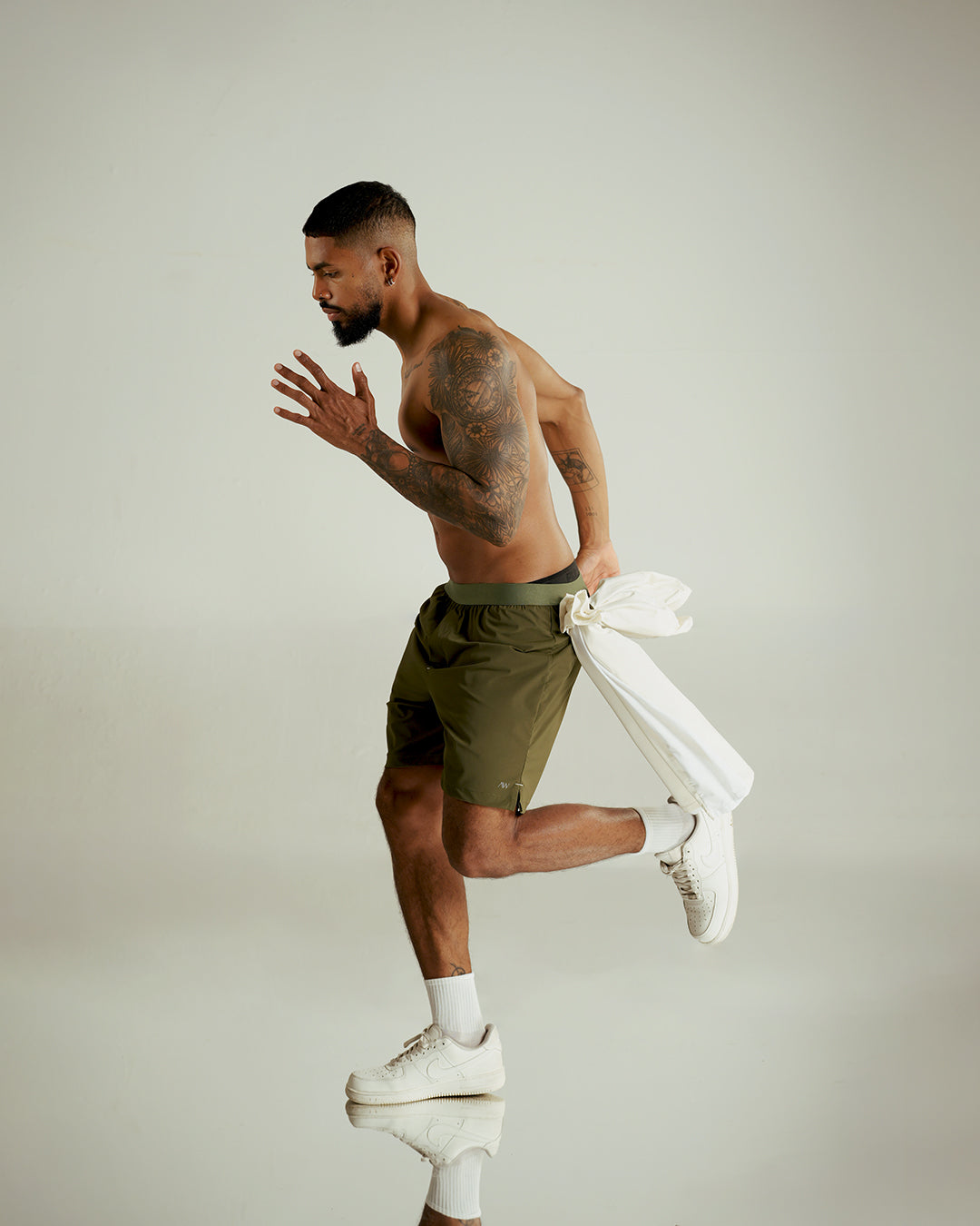 Crimson short men Verde Militar