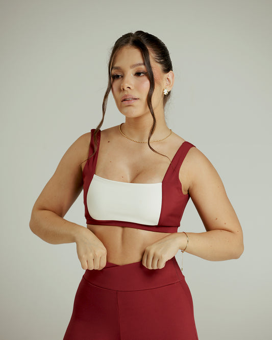 CoreSupport Top Deep Red