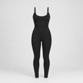 Strappy jumpsuit Sens Negro Smoke