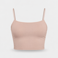 Crop Top Tirantes Almond
