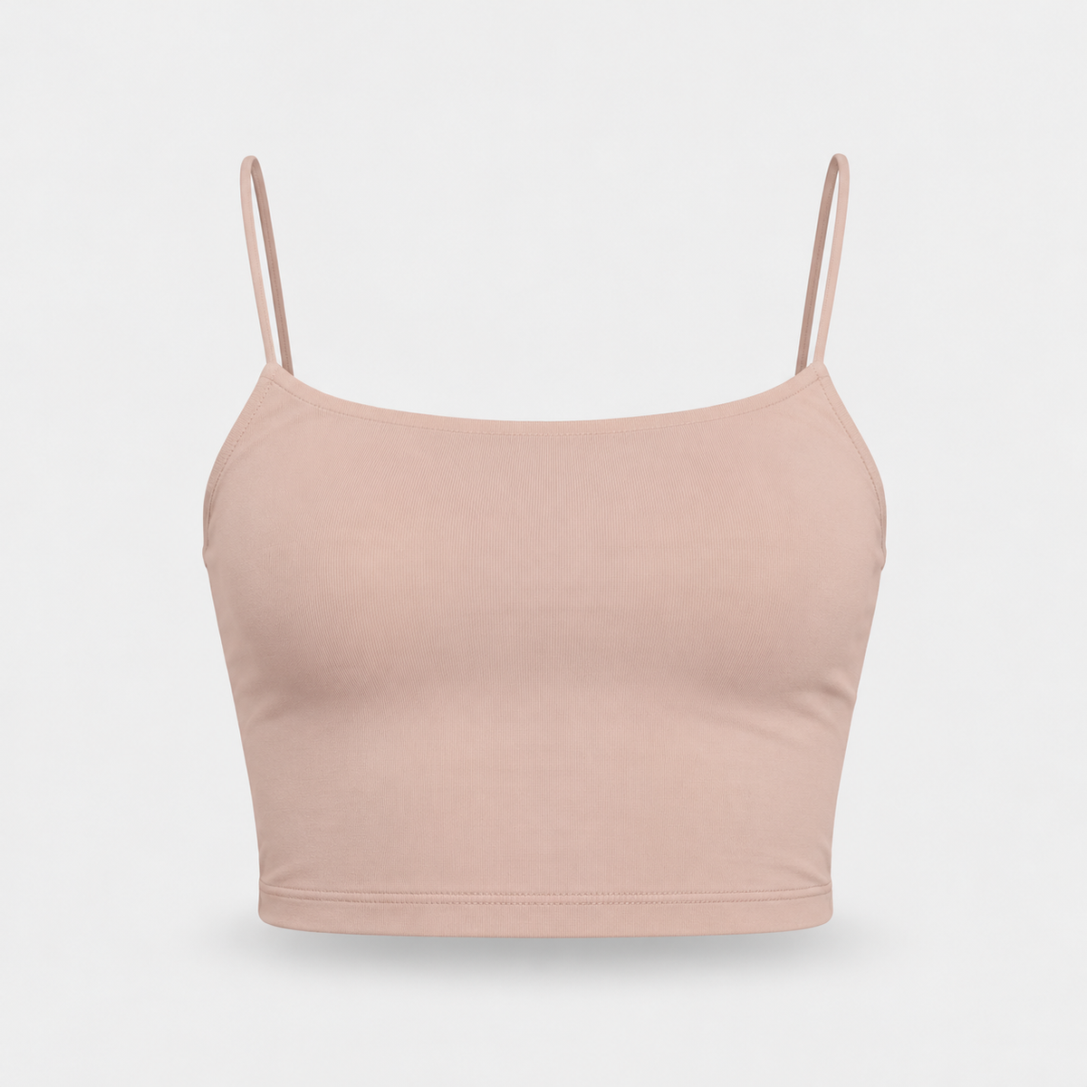 Crop Top Tirantes Almond