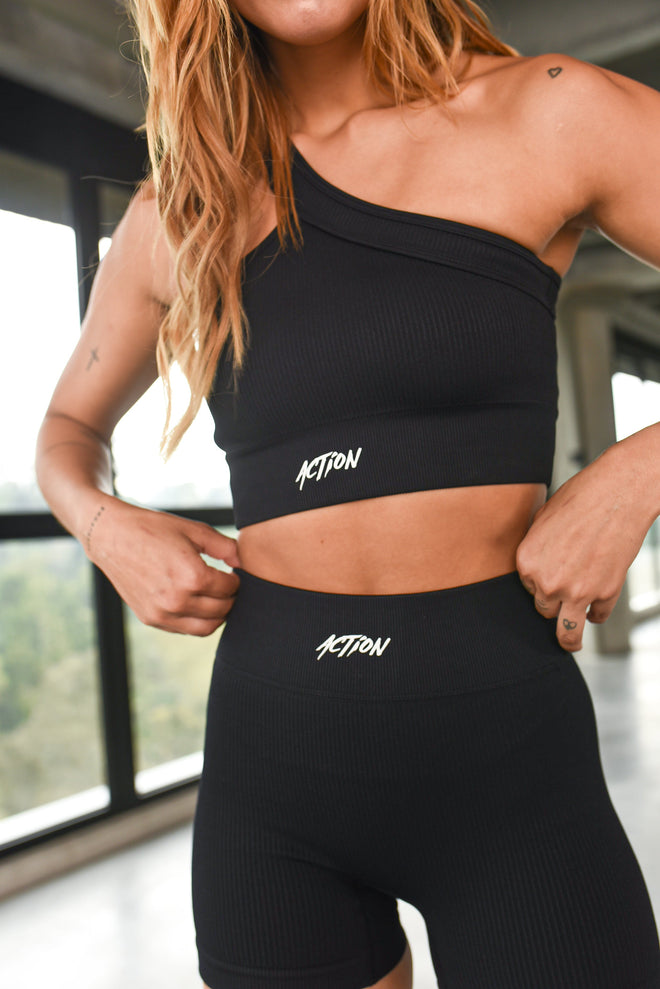 Rib short set