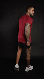 Advance Pro T-Shirt Men Deep Red - AW