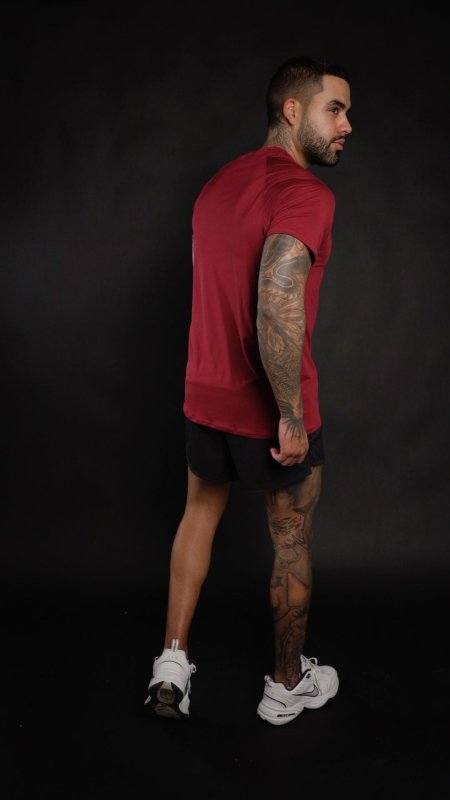 Advance Pro T-Shirt Men Deep Red - AW