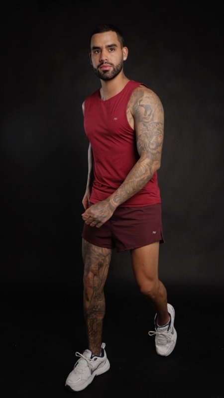 Advance Pro Tank Men Deep Red - AW