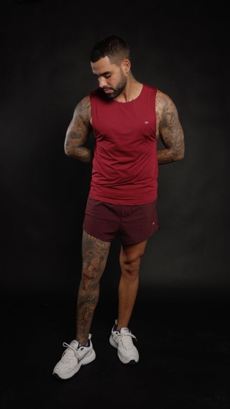 Advance Pro Tank Men Deep Red - AW