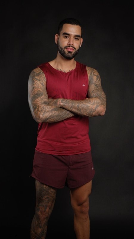 Advance Pro Tank Men Deep Red - AW