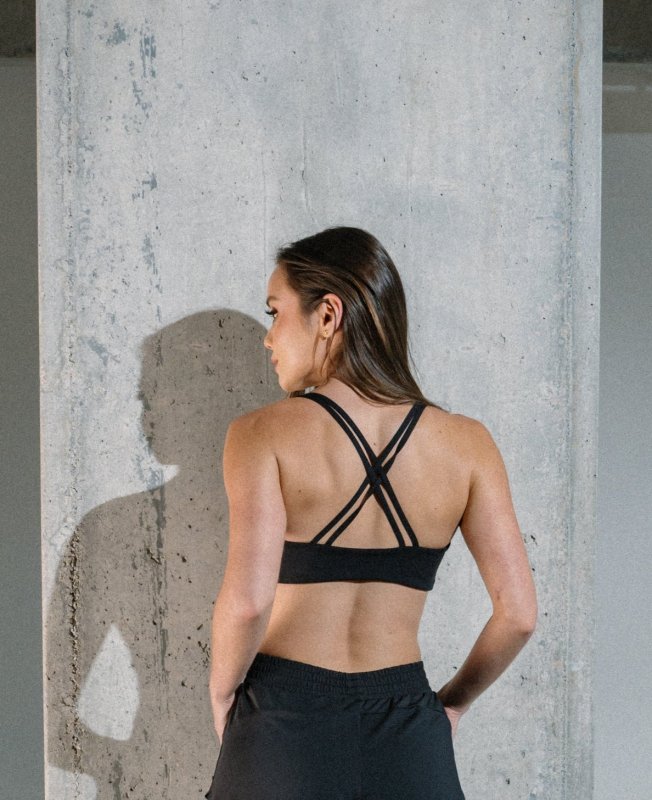 Ballerina sport bra Negro - AW