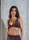 Ballerina sport bra Plum purple - AW