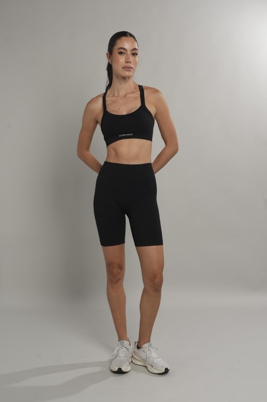 Basic biker Seamless Negro - AW