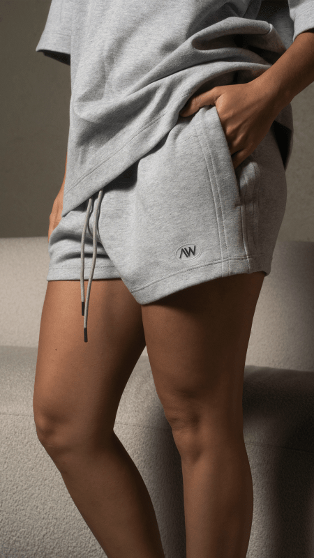 Basic short Women Gris - AW