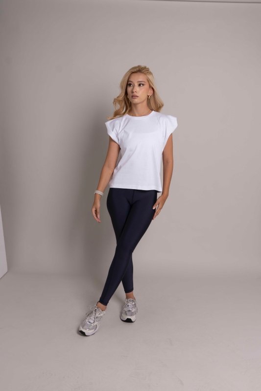 Basic T-shirt Women Blanco - AW