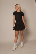 Basic T-shirt Women Negro - AW