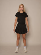 Basic T-shirt Women Negro - AW