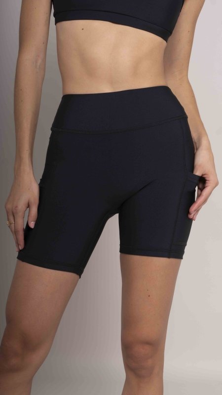 Biker pockets sens Negro Smoke - AW