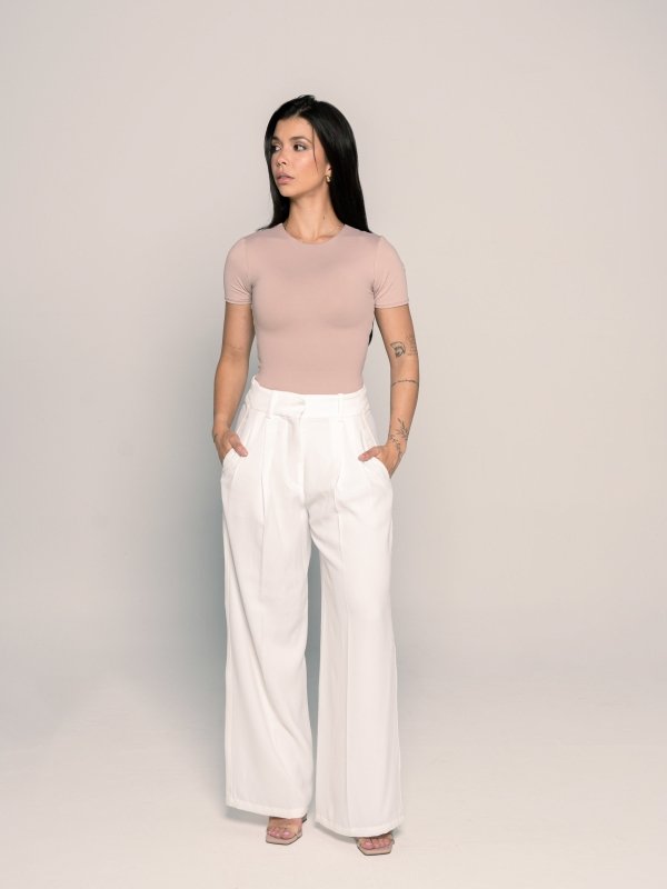 BodySuit Tee Almond - AW