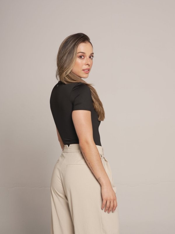 BodySuit Tee Negro - AW