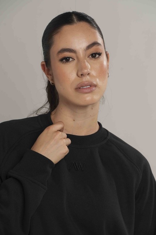 Buso Crew Neck Negro - AW
