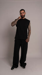 Classic Cutoff Negro - AW