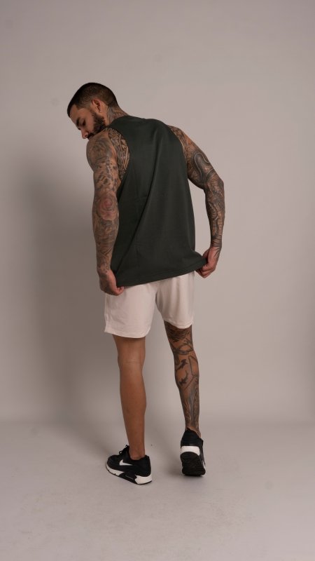 Classic Tank Men Verde militar - AW
