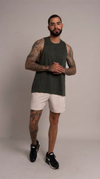 Classic Tank Men Verde militar - AW