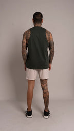 Classic Tank Men Verde militar - AW