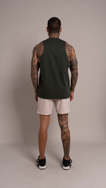 Classic Tank Men Verde militar - AW