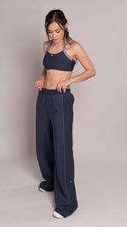 Contrast Halter top Azul Noche - AW