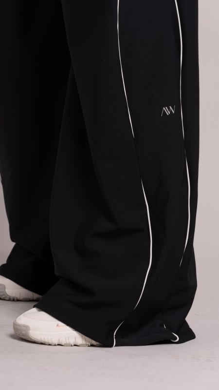 Contrast pant Negro - AW
