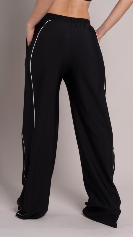 Contrast pant Negro - AW