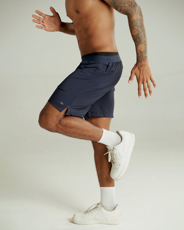 Crimson short men Navy - AW