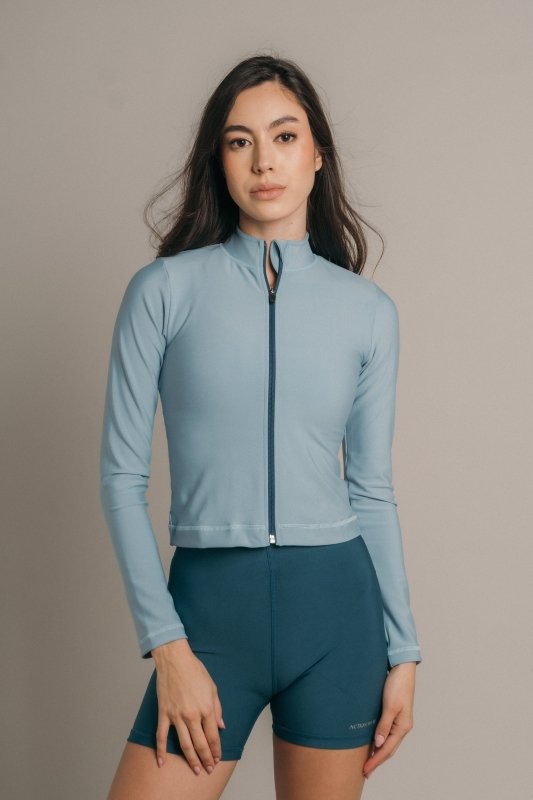 Crop jacket Tourmaline - AW