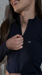 Crop side cuts Navy - AW