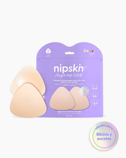Triaungular Nipcover Vainilla