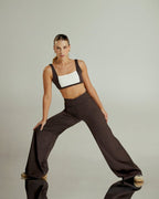 CurveUp Crossover Leggings Expresso - AW