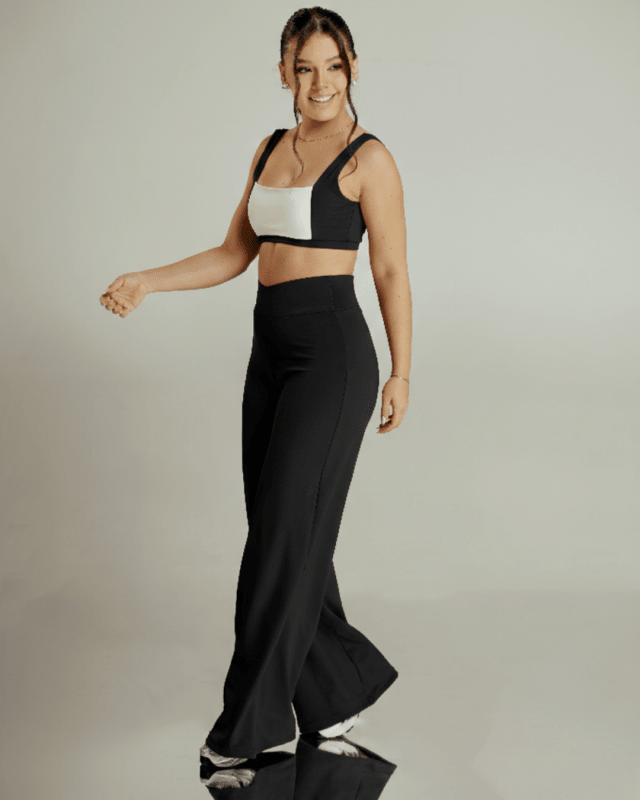 CurveUp Crossover Leggings Negro - AW