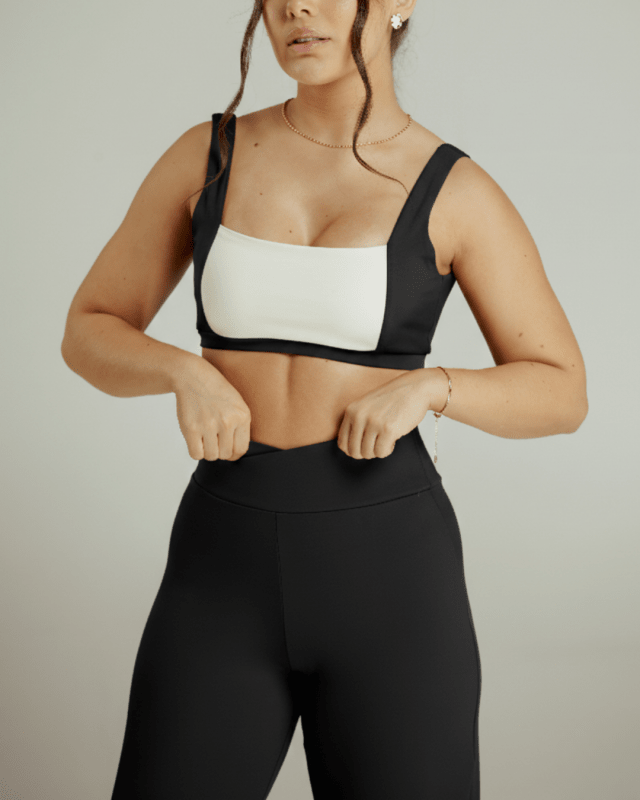 CurveUp Crossover Leggings Negro - AW