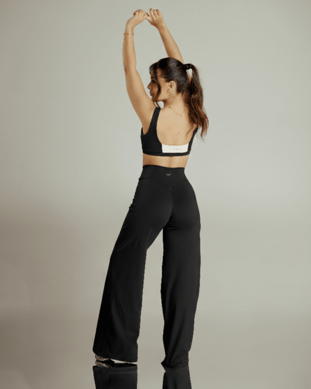 CurveUp Crossover Leggings Negro - AW