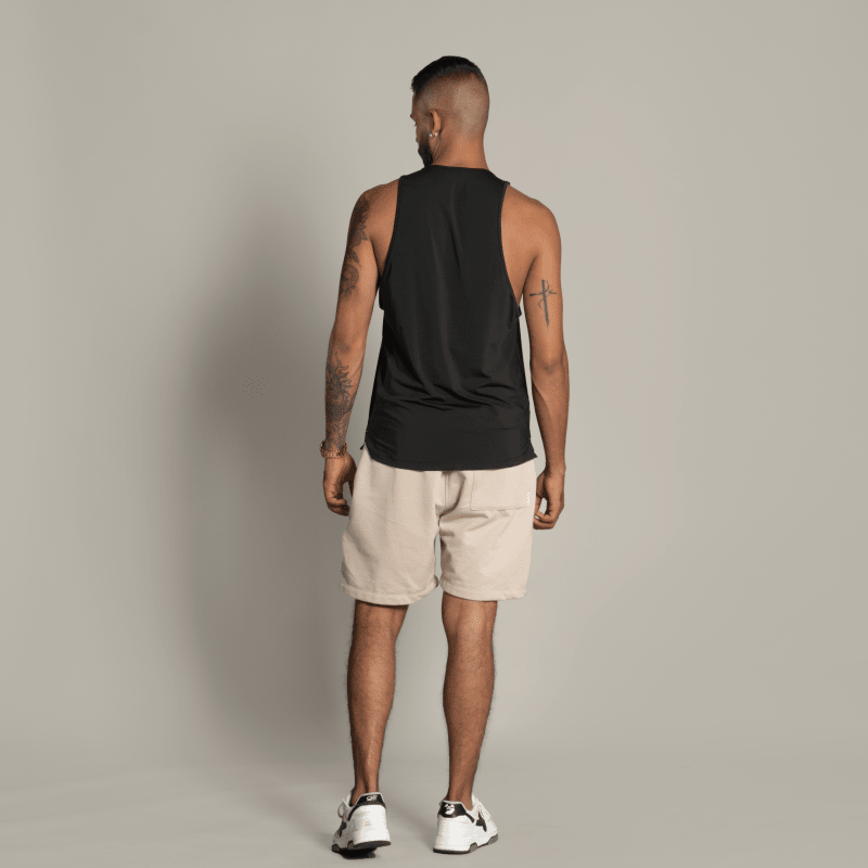 High Neck Tank Negra - AW