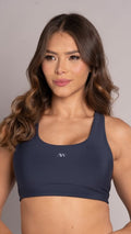 High sport bra Azul noche - AW